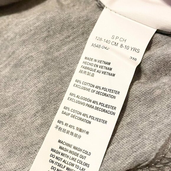 Converse Boys Long Sleeve Shirt Small 8-10 Years - Picture 8 of 16